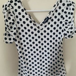 Express PolkaDot Shirt
